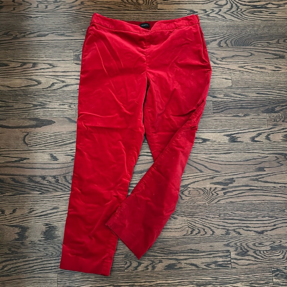 Talbots Velvet Pant